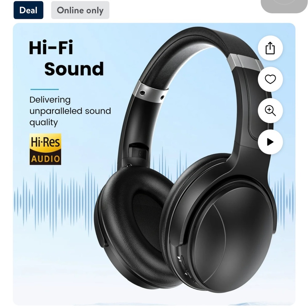 VILINICE Noise Cancelling Headphones